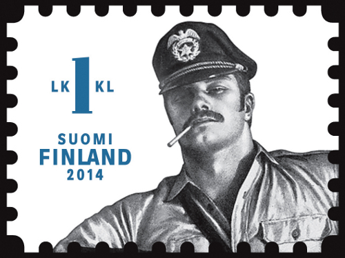 unfranked stamp #1 | Tom of Finland Homoerotic Stamps