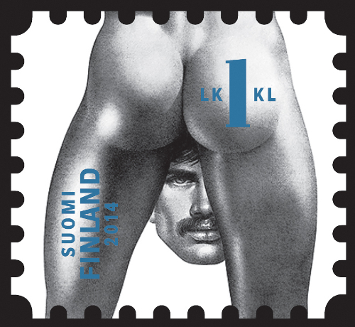 unfranked stamp #3 | Tom of Finland Homoerotic Stamps