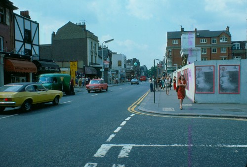 Corner of Markham Street 1976 - London - Kings Road, Chelsea