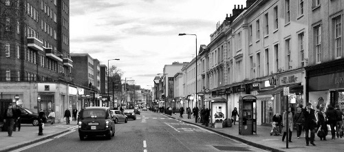 Walking Down the King's Road, Chelsea, London SW3