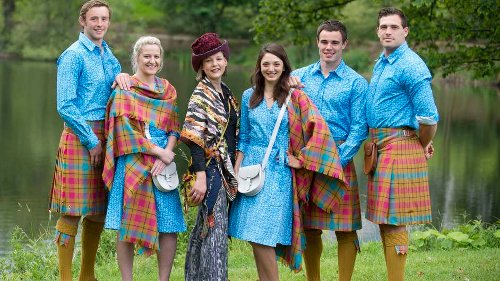 The Glasgow 2014 Commonwealth Games - Team Scotland's Parade Uniforms by Jilli Blackwood