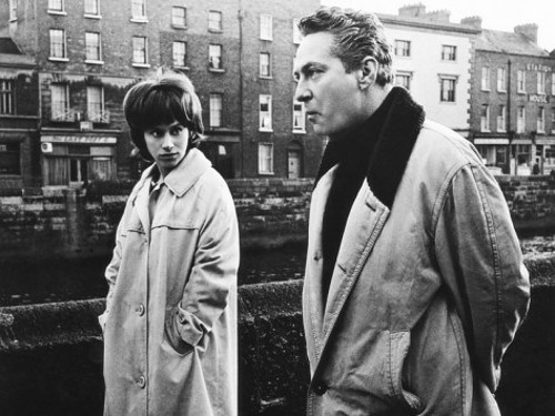 Rita Tushingham with Peter Finch in Girl With Green Eyes (1964)