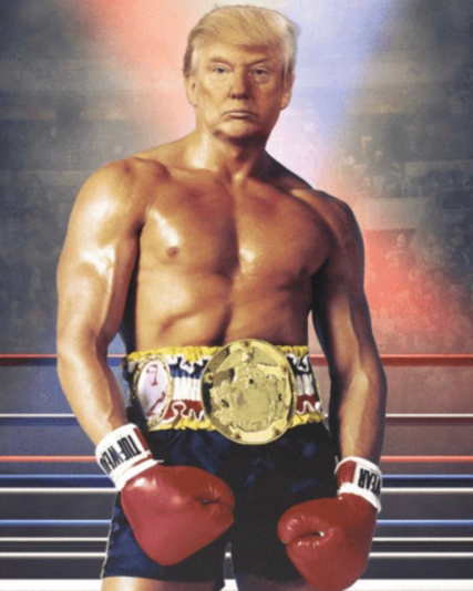 Save America - Donald 'Rocky Balboa' Trump 